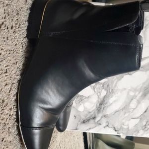 Zara Bootie with gold detail on heel